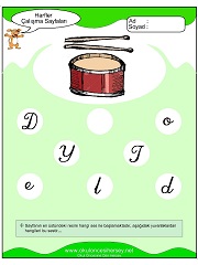D Sesi Çalışma Sayfaları
